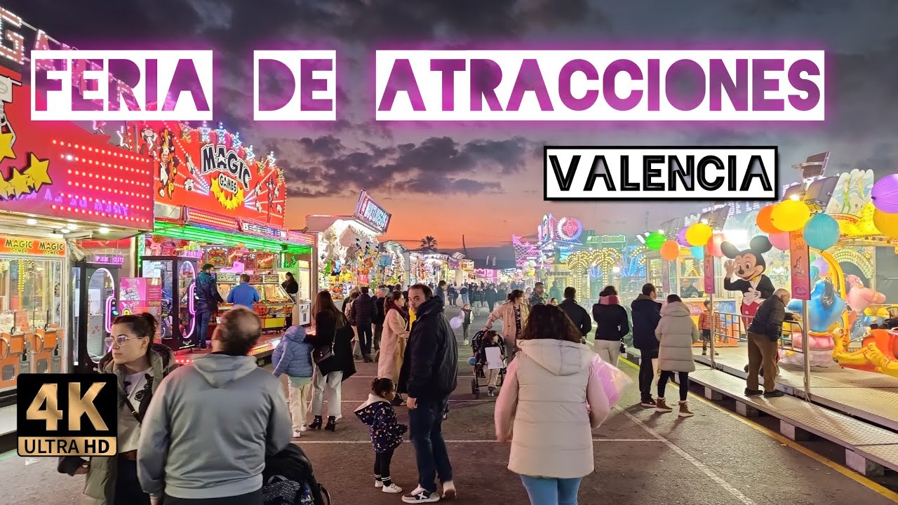 Diversi&oacute;n y Aventura en la Feria de Atracciones de Valencia